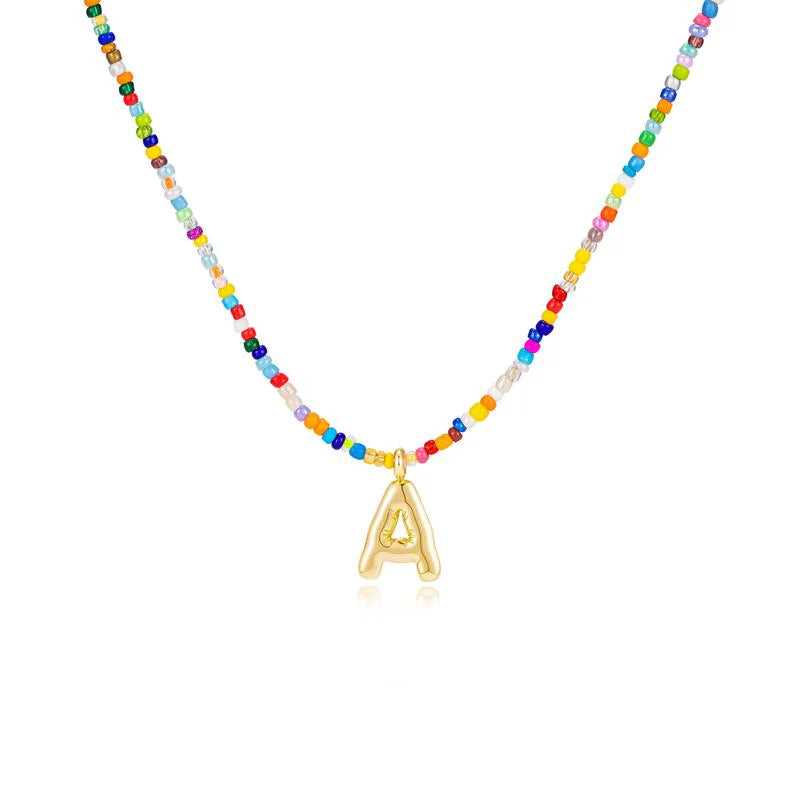 Colorfull Letter Necklace