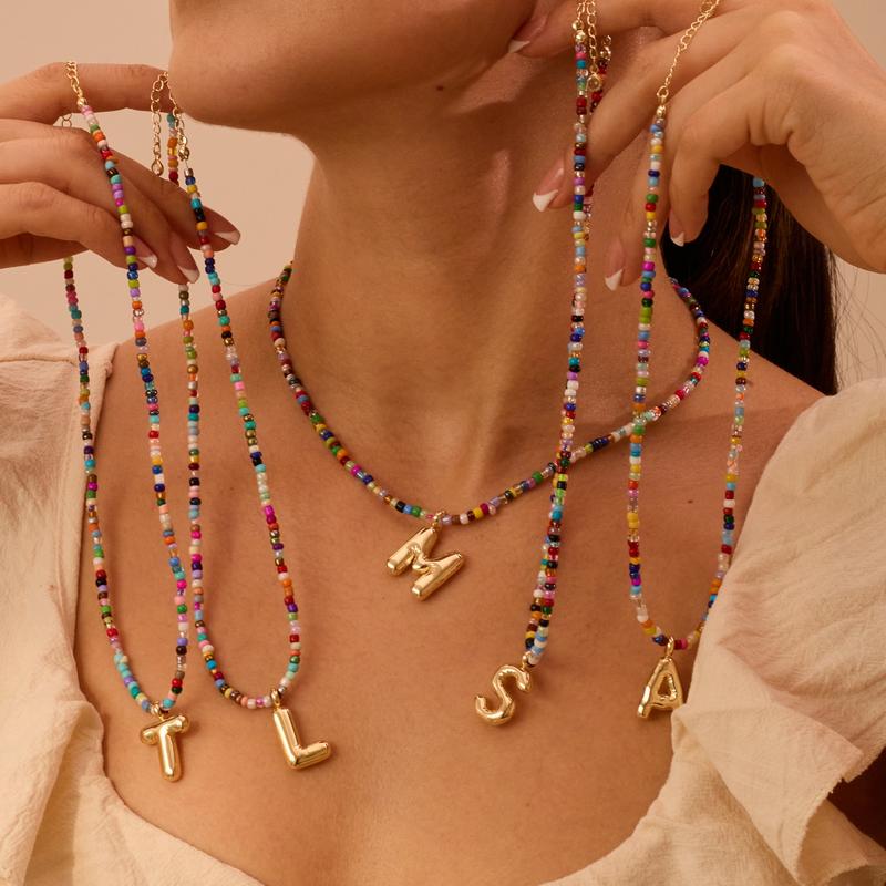 Colorfull Letter Necklace