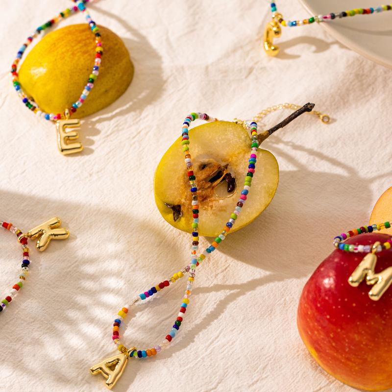 Colorfull Letter Necklace
