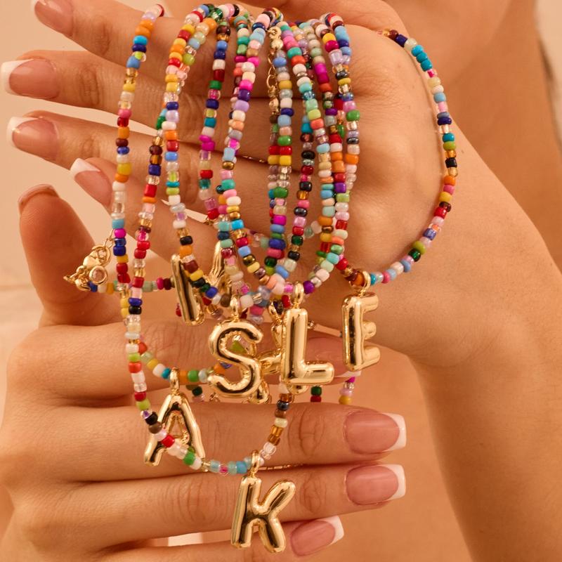 Colorfull Letter Necklace