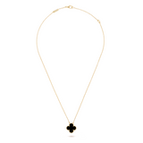CLOVER - Black Necklace