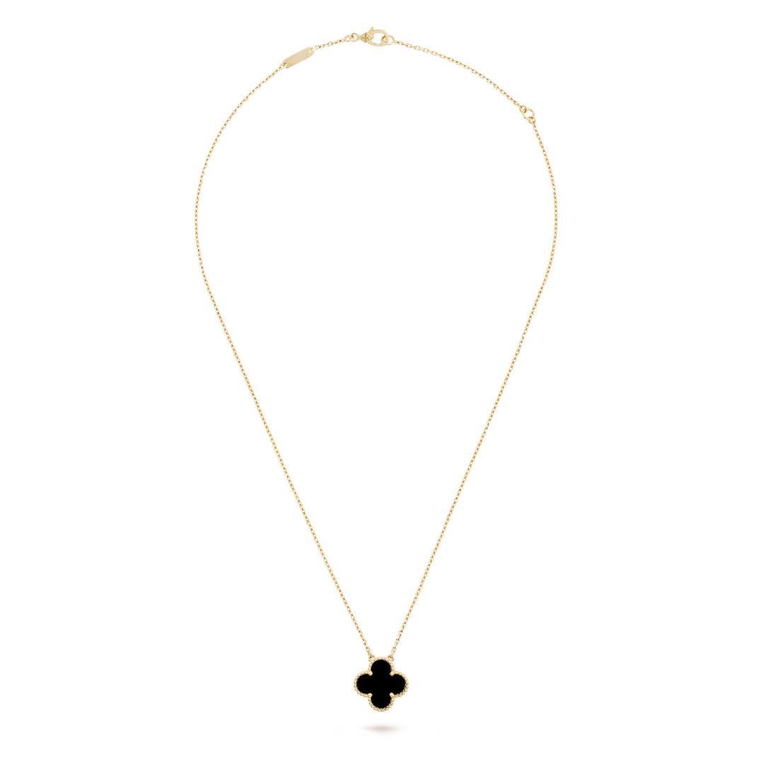 CLOVER - Black Necklace