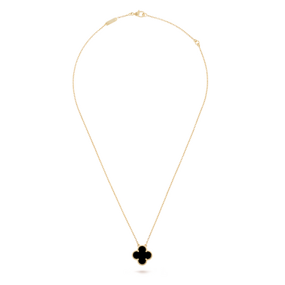CLOVER - Black Necklace