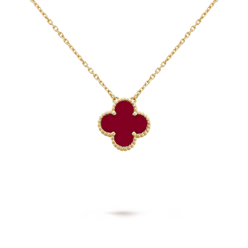 CLOVER - Red Necklace