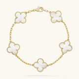 CLOVER - White Bracelet