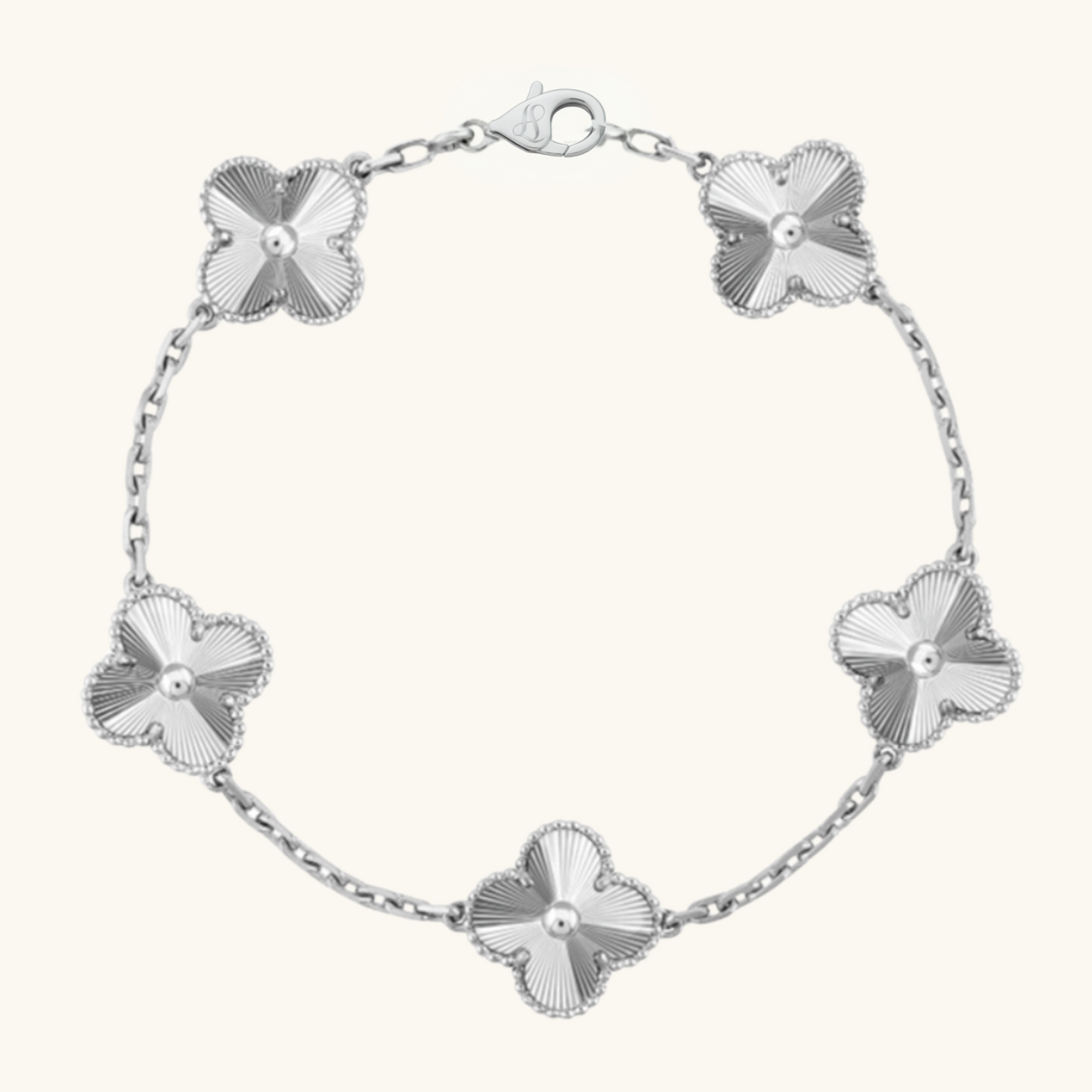 CLOVER - Silver Bracelet
