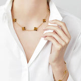 CLOVER - 10 Motive Tiger Necklace