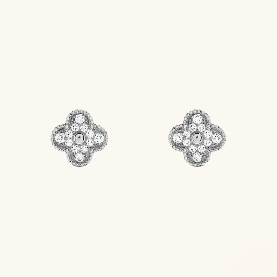 CLOVER - Silver Earrings Prestige