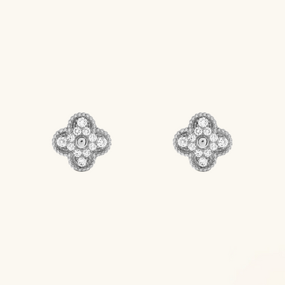 CLOVER - Silver Earrings Prestige