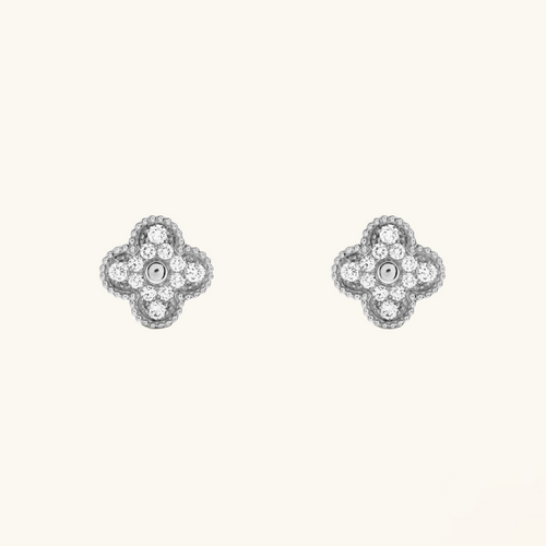 CLOVER - Silver Earrings Prestige