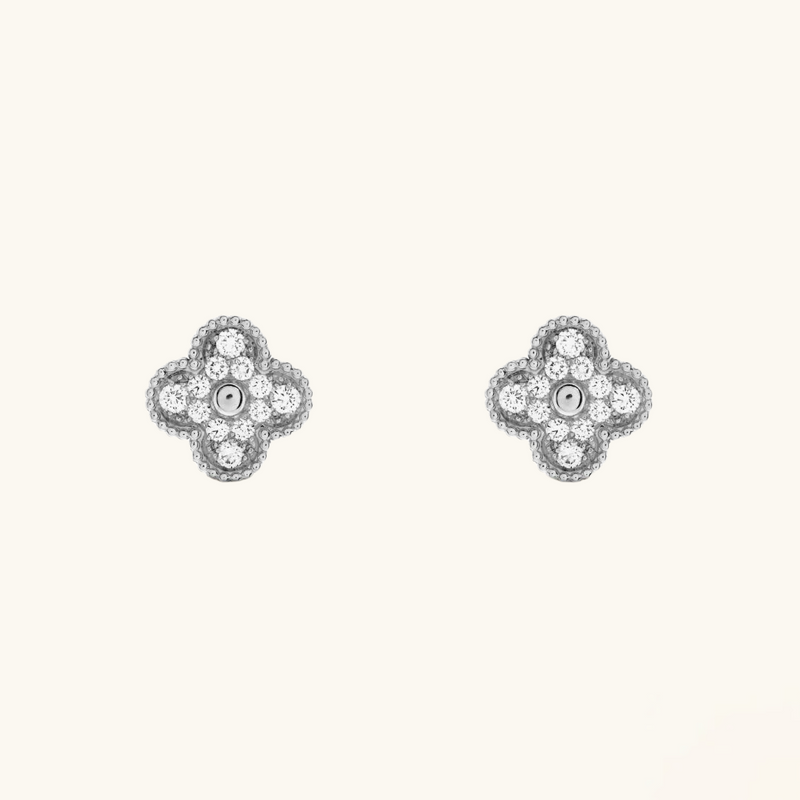 CLOVER - Silver Earrings Prestige