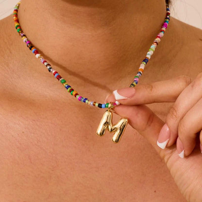 Colorfull Letter Necklace