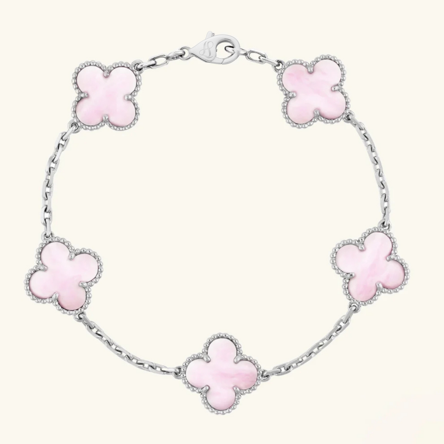 CLOVER - Pink Bracelet