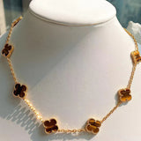 CLOVER - 10 Motive Tiger Necklace