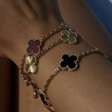 CLOVER - Black Bracelet