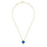 CLOVER - Blue Necklace