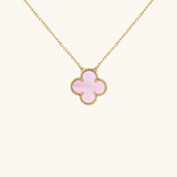 CLOVER - Pink Necklace