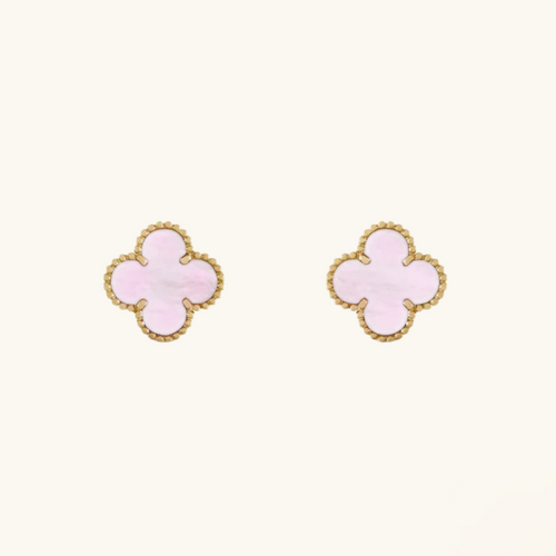 CLOVER - Pink earrings