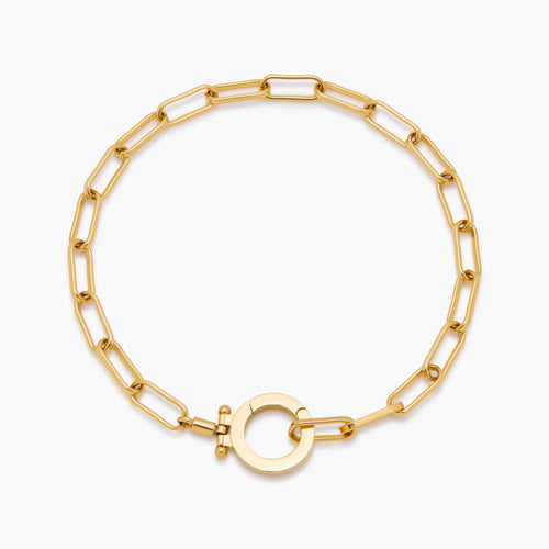 Essential Paperclip Chain Bracelet