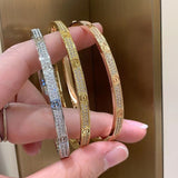 ETERNITY DELUXE - Gold Zircon Bracelet