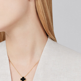 CLOVER - Black Necklace