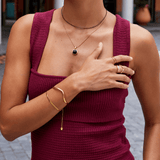Ebony Black Pearl Pendant Necklace