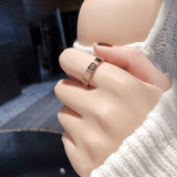 ETERNITY LINK - Rose Gold Zircon Ring