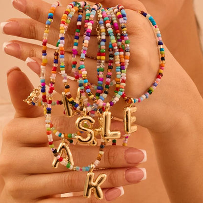 Colorfull Letter Necklace