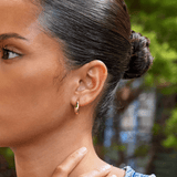 Harper Gold Hoop Earrings