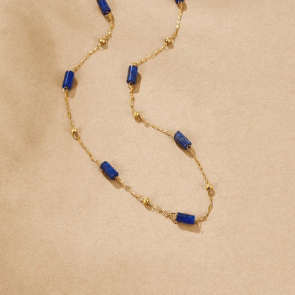 Lapiz Lazuli Bead Necklace
