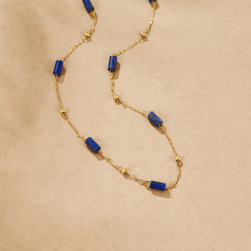 Lapiz Lazuli Bead Necklace