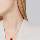 CLOVER - Red Necklace