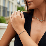 Twisted Chain Silver Bracelet
